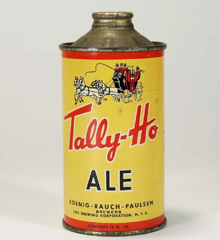 Tally-Ho Ale Can