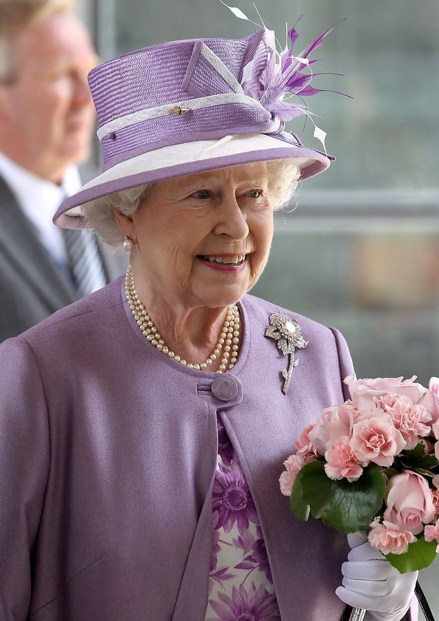 the 88-year-old Queen Elizabeth visited France