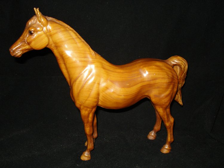 Vintage-Breyer-Horse-Woodgrain-Family-Arabian-Mare