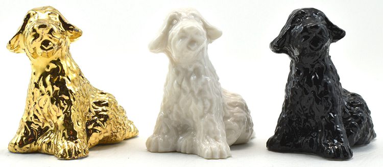 WADE RARE SHEEPDOGS 3 BLACK AND WHITE LIMITED EDITION 100 GOLD LIMITED 50