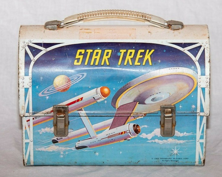 1968 Star Trek Metal Dome Lunchbox
