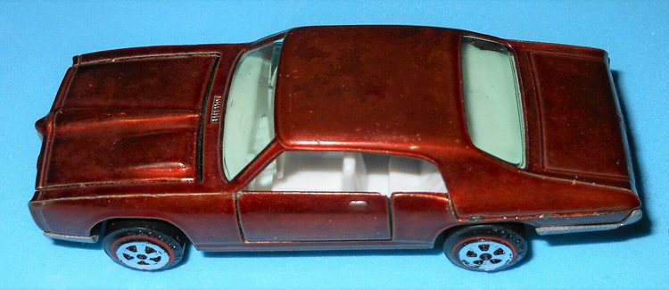 1969 JOHNNY LIGHTNING Custom GTO TOPPER Orange Color Diecast Car