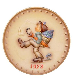 1973 - Annual Plate Globetrotter