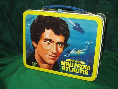 1977 Man From Atlantis Metal Lunchbox