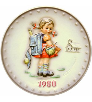 1980 - Annual PlateSchool Girl