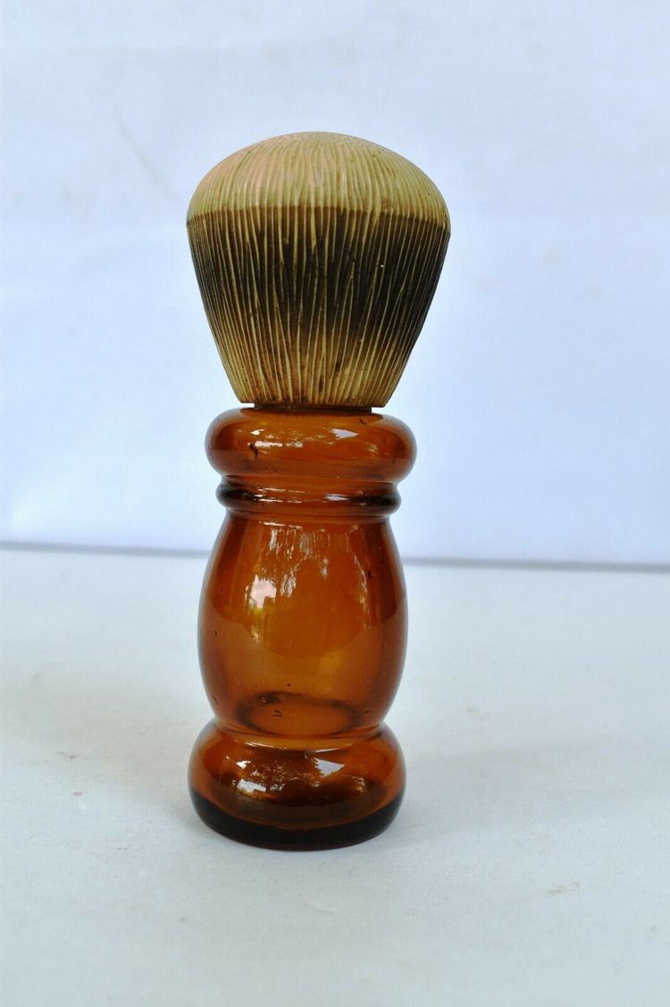 Avon Shaving Brush Endeavour After Shave Lotion Bottle