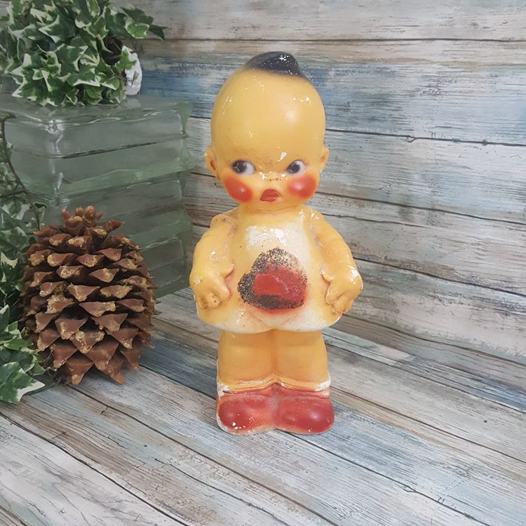 Carnival Kewpie Doll Chalkware