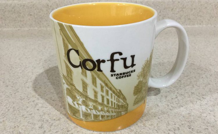 Corfu Greece Mug