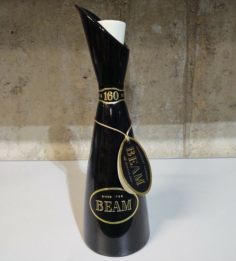 Jim Beam Black Royal Porcelain Decanter