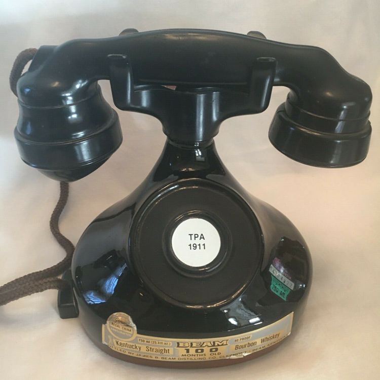 Jim Beam French Telephone Decanter