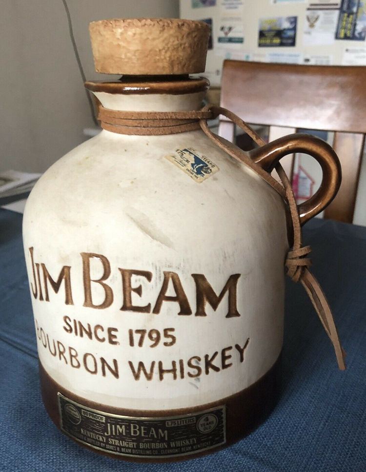 Jim Beam Whiskey Bottle