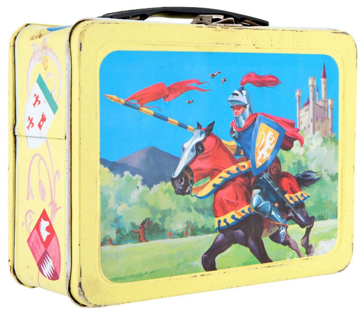 KNIGHTS METAL LUNCHBOX