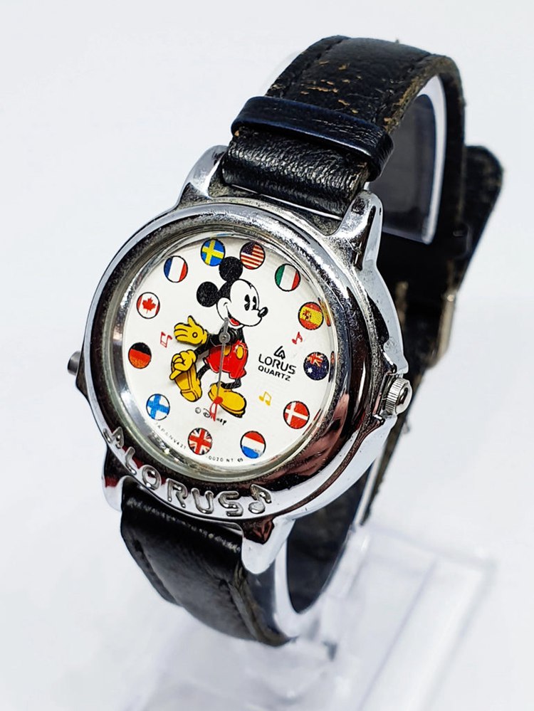 Musical Lorus Mickey Mouse Watch