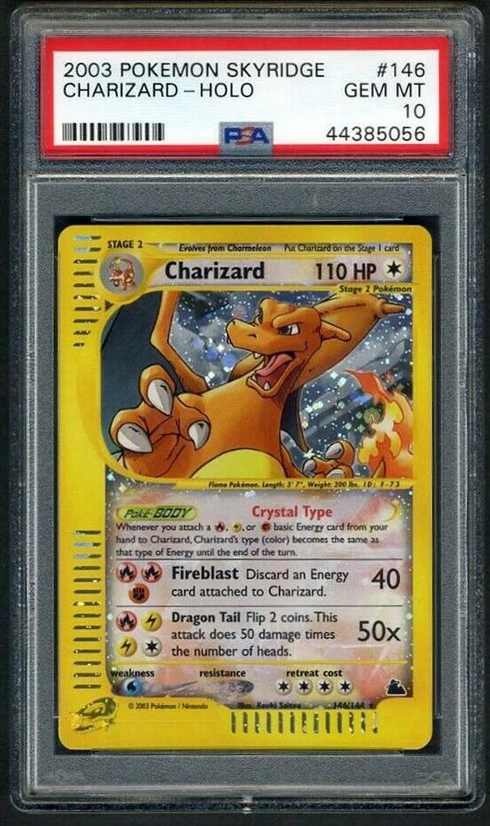 Pokémon Skyridge Charizard #146