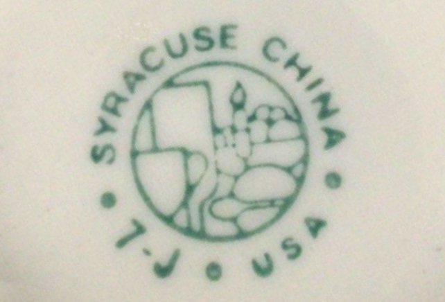Syracuse China logo - 1955-7