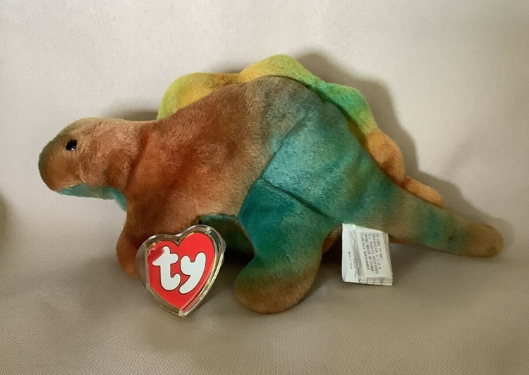 TY Beanie Babies STEG ULTRA RARE NEW