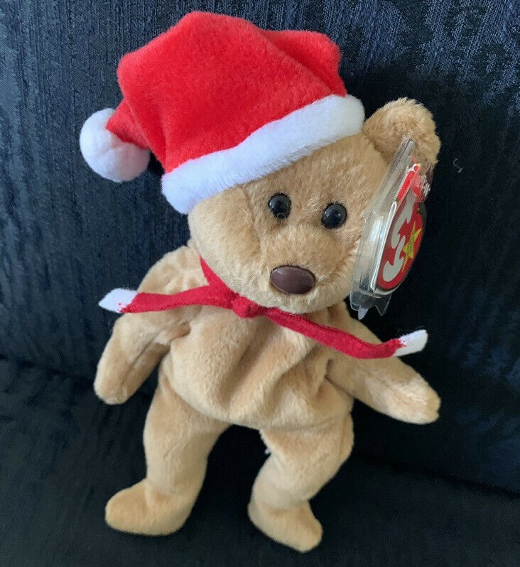 Ty Beanie Baby 1997 Holiday Teddy -Bear 1996