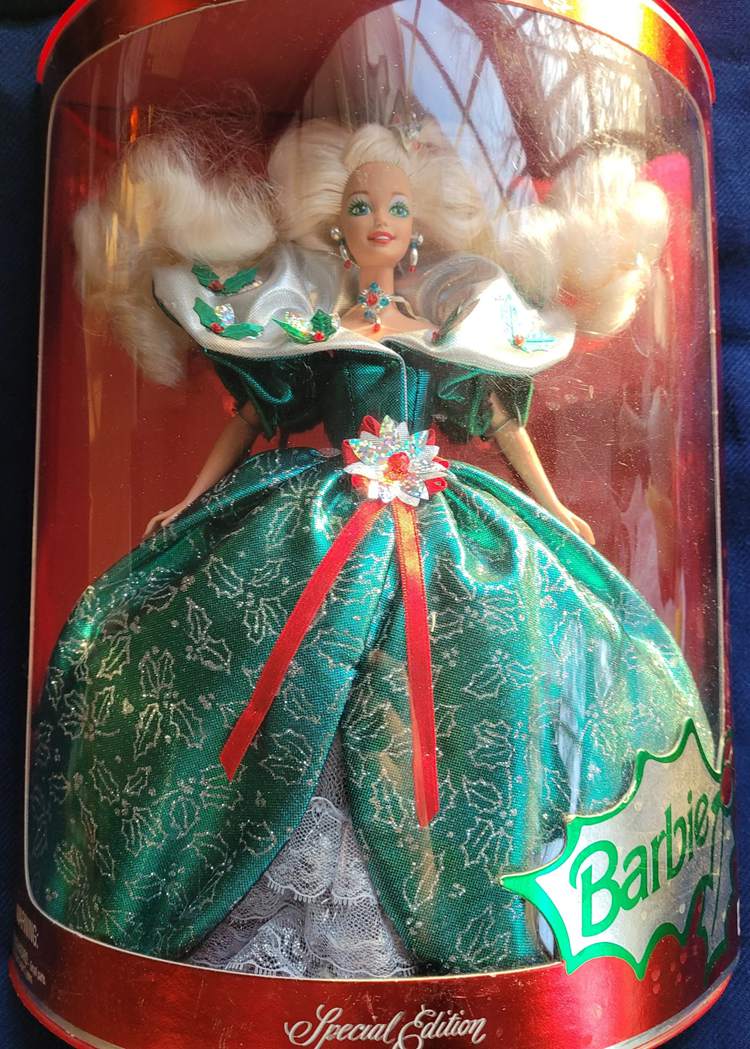 1995 Happy Holidays Barbie