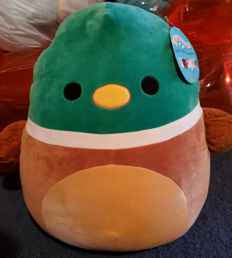 Squishmallow HUGE 24" Super Rare Limited Edition Ollie The Orange Dreamy Eyes 