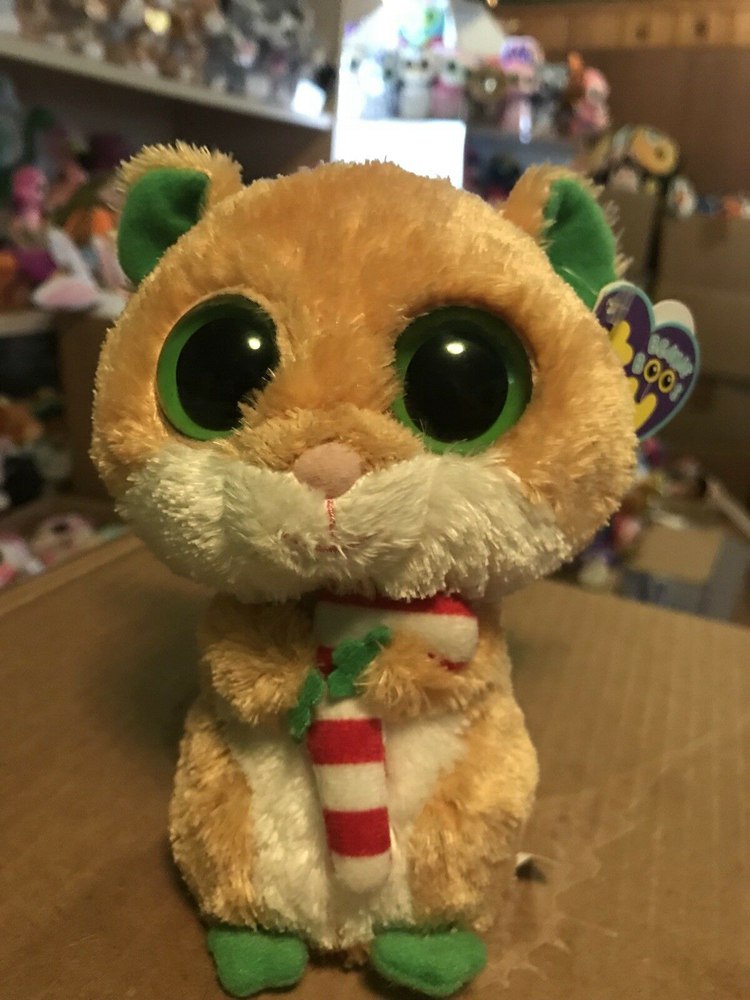 Candy cane discount hamster beanie boo