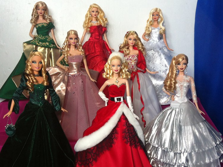 Holiday Barbies