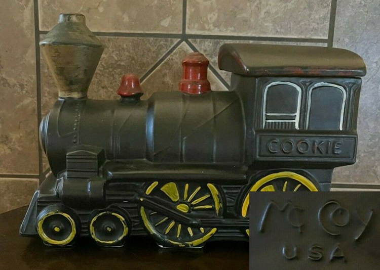 Locomotive Cookie Jar Mark