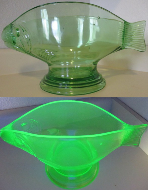 Neon Uranium Fish Bowl