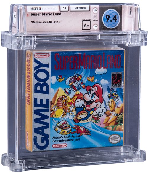 Nintendo Game Boy Super Mario Land.