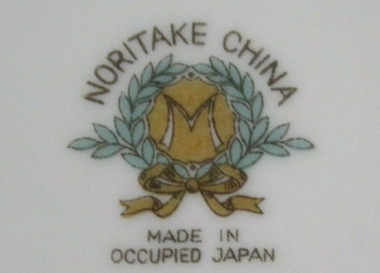 Noritake China made in occupied japan