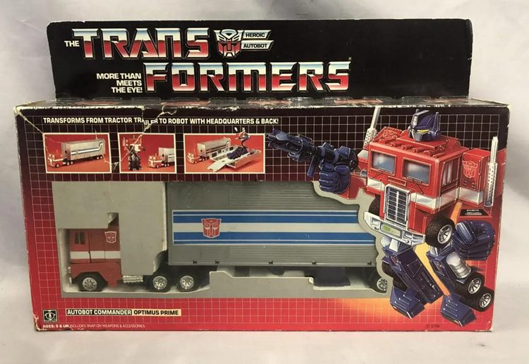 Original Transformers Action Figures (Optimus Prime)