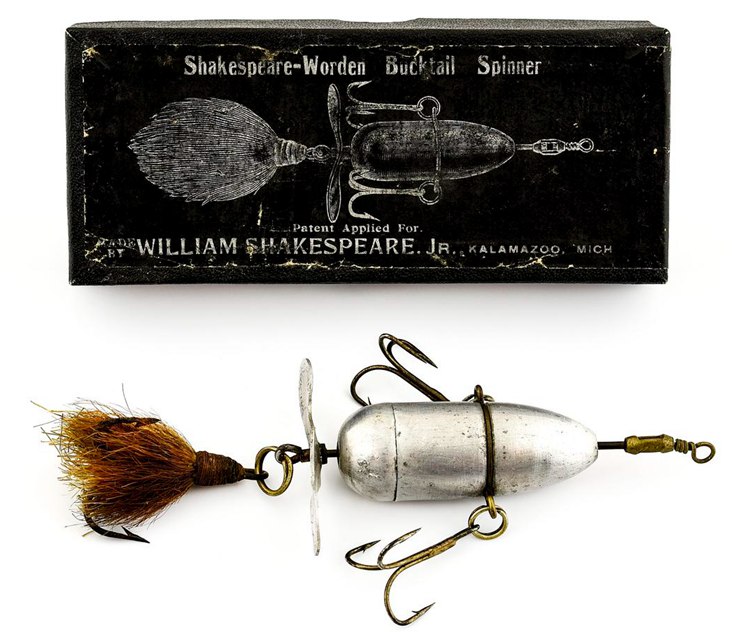 Shakespeare-Worden Bucktail Spinner Box