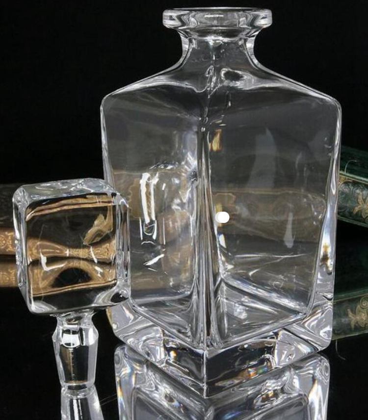 5. Square Glass Decanter