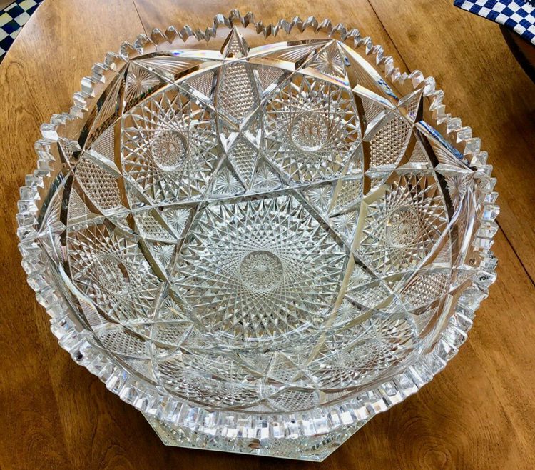 A bowl in Princeton Pattern