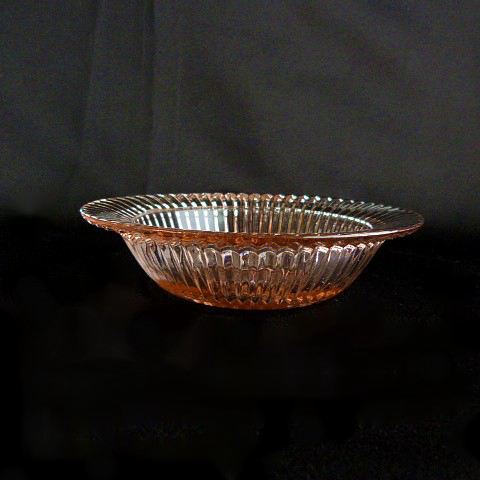 Pink Depression Glass Bowl