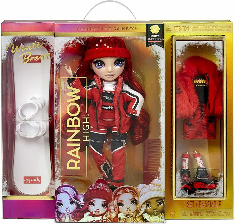 Rainbow High Winter Ruby Anderson Doll