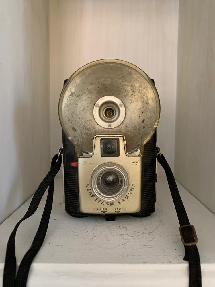 Vintage Brownie Starflash Camera by Eastman Kodak Co.
