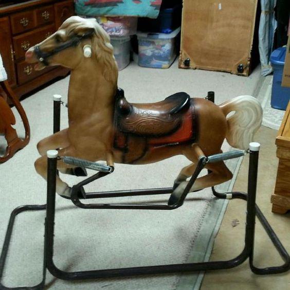 Vintage Spring Rocking Horses