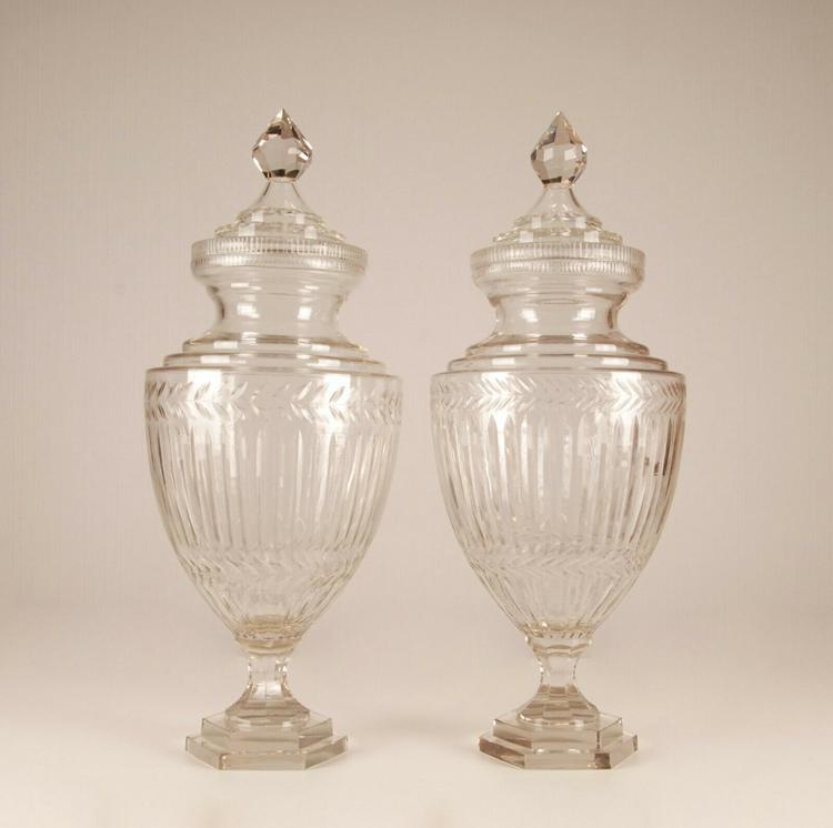 1. Antique French Baccarat style