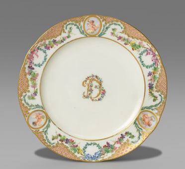 11. Madame Du Barry Sèvres Plate