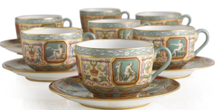 2.Raphael Service Imperial Porcelain Set (Nicholas II Period)