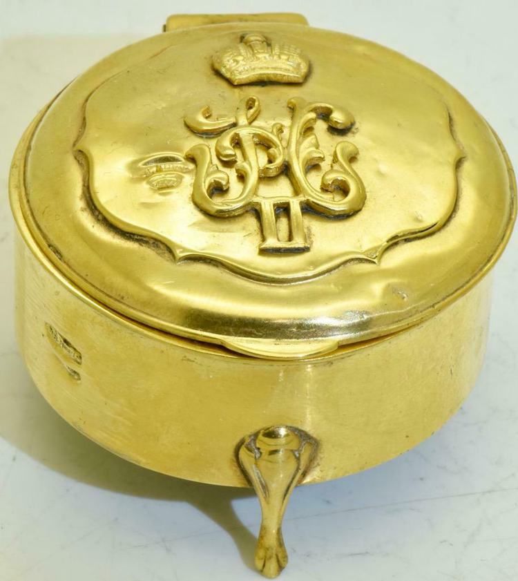 Rare Antique Imperial Russian Faberge Era Gilt Silver Jewelry Box-FEODOR LORIE