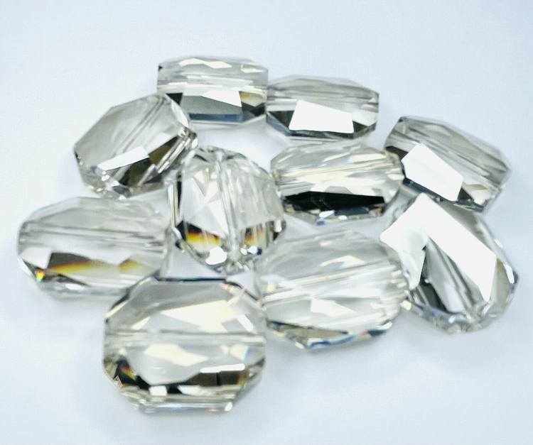 Swarovski element crystals(silver shade)