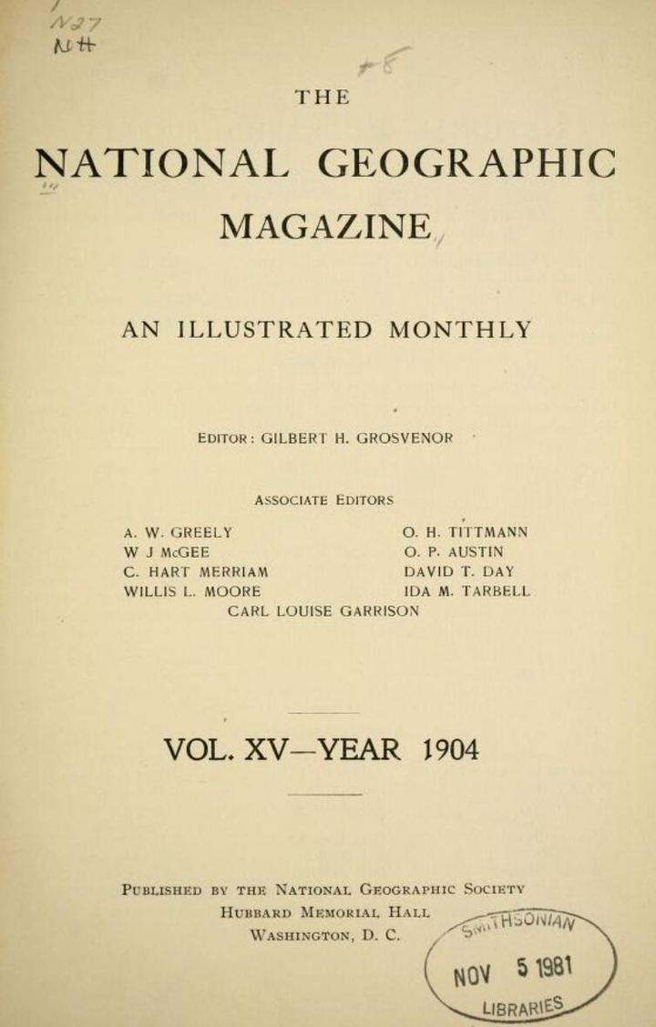The National Geographic Magazine (1904)