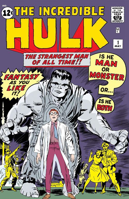 12.The Incredible Hulk No. 1