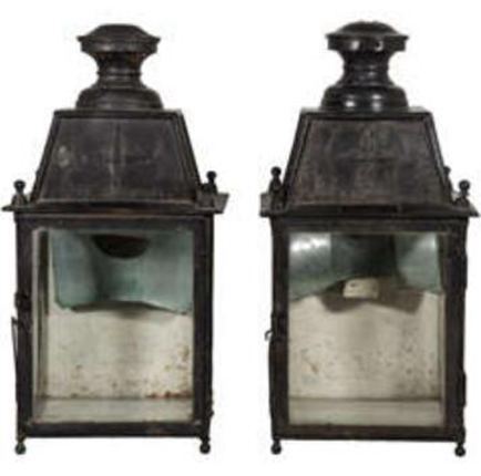 2. 19th Century French Railroad Lantern
