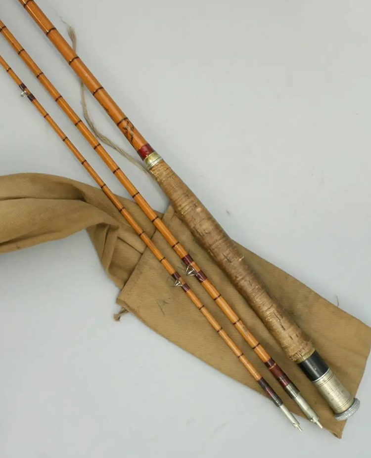 4. Name Vintage Hardy J J H  Bamboo Fly Rod