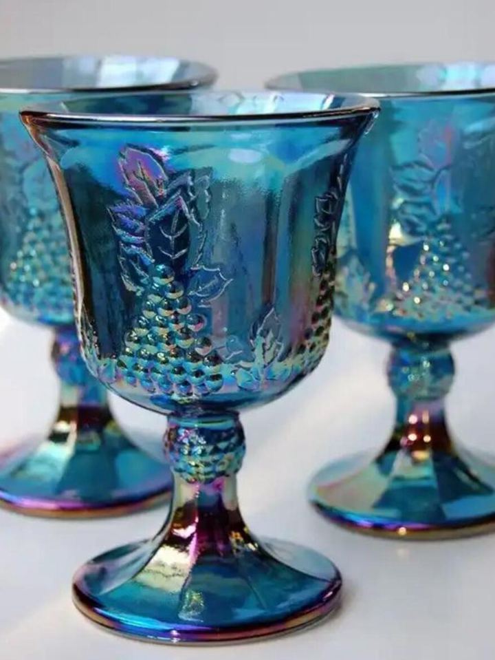  ANTIQUE CARNIVAL GLASS