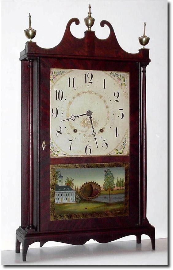 An 1817 Antique Seth Thomas Mantle Clock
