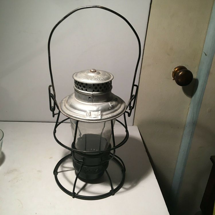 Antique Railroad Lantern- The Adam's and Westlake Co. Adlake Reliable