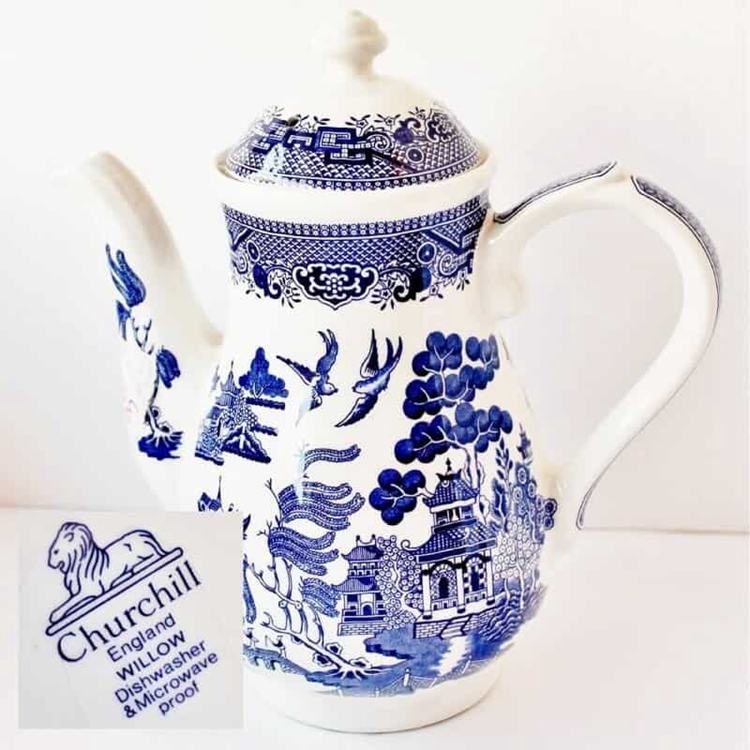 Blue willow deals china value